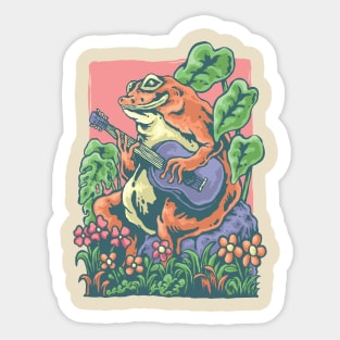 SONG OF FROG Sticker